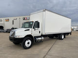 2018 INTL 4300 26FT BOX TRUCK, NON CDL, LIFTGATE, 188K, CUMMINS
