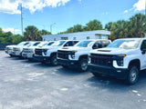 3 x 2022 CHEVY SILVERADO 2500HD DIESEL, 4X4, 8 FT BED
