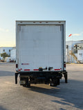 2018 ISUZU NPR DIESEL BOX TRUCK, LIFTGATE, NON CDL