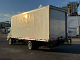 2018 ISUZU NPR DIESEL BOX TRUCK, LIFTGATE, NON CDL