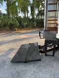 2018 ISUZU NPR DIESEL BOX TRUCK, LIFTGATE, NON CDL