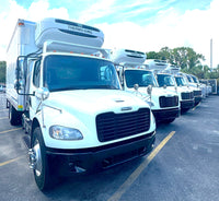 4 X 2018 FREIGHTLINER M2-106 Refrigerated Box Truck , THERMO KING SB 580 R