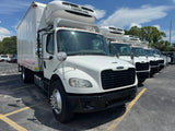 4 X 2018 FREIGHTLINER M2-106 Refrigerated Box Truck , THERMO KING SB 580 R