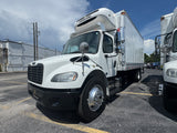 4 X 2018 FREIGHTLINER M2-106 Refrigerated Box Truck , THERMO KING SB 580 R