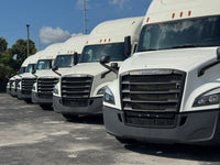 6 x 2019 FREIGHTLINER CASCADIA 126, DD15, DT-12 AUTO, TK APU