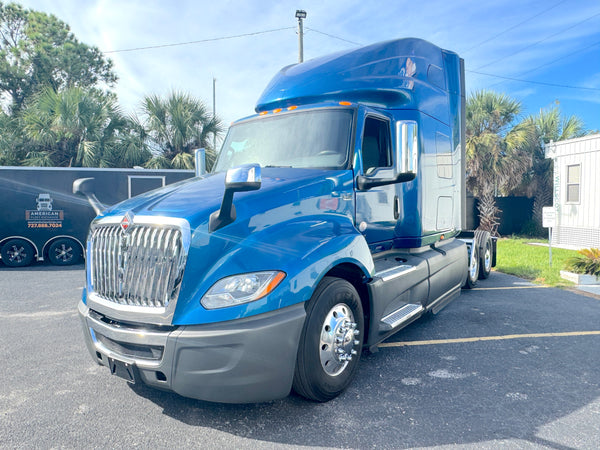 2020 International LT625 556k, Cummins, AUTO, TK APU FRESH TIRES