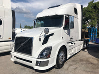 2012 Volvo VNL 670 Semi Truck, 8 NEW TIRES,WORKSTATION, FRIDGE