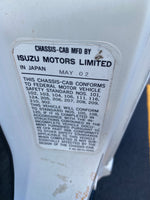 2003 Isuzu / GMC 4500 Box Truck with Liftgate, setup as Service Truck