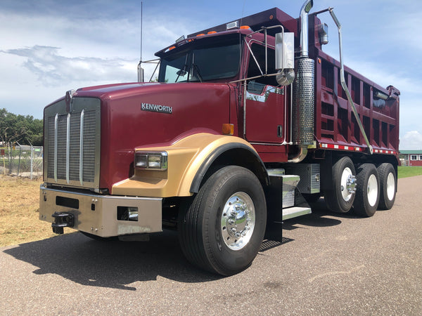 2004 KENWORTH T800 DUMP TRUCK W/ REBUILT CATERPILLAR