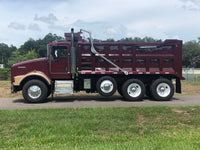 2004 KENWORTH T800 DUMP TRUCK W/ REBUILT CATERPILLAR